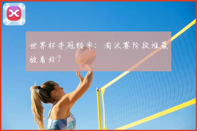 世界杯夺冠赔率：淘汰赛阶段谁最被看好？